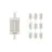 Voordeelpak 10x Ledvance Performance LED R7s Dubbel Ended 78mm Helder 9.5W 1055lm - 827 Zeer Warm Wit | Dimbaar - Vervangt 75W