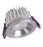 Ledvance LED Downlight Inbouw Zilver 8W 670lm 36D - 840 Koel Wit | Zaagmaat 68mm - Dimbaar