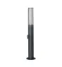 Ledvance Smart+ Wifi LED Sokkel Lamp 60cm Flare Donker Grijs Buitenverlichting 7.5W 320lm - 830 Warm Wit | RGBW - Dimbaar