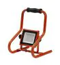 Ledvance LED Breedstraler Bouwlamp Donker Grijs 10W 800lm 110D - 840 Koel Wit | IP44 - Oplaadbaar - Symmetrisch