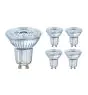 5x Osram Parathom LED Spot GU10 PAR16 4.5W 350lm 36D - 940 Koel Wit | Beste Kleurweergave - Dimbaar - Vervangt 50W