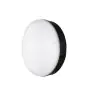 Ledvance LED Bulkhead Surface 250 Zwart 10W 800lm - 840 Koel Wit | 250mm - IP65 - Bewegings- en lichtsensor - 3 uur Noodverlichting 