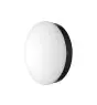 Ledvance LED Bulkhead Surface 300 Zwart 15W 1400lm - 830 Warm Wit | 300mm - IP65 - 3 uur Noodverlichting