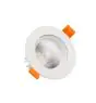 LED Spot Rond Kantelbaar 9W 720lm - 830 Warm Wit | 108mm - Zaagmaat 90mm - UGR<19