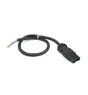 Lupa-con Aansluitsnoer 3x 1,5  0,5m male zwart EPCOM/3