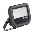 Ledvance LED Breedstraler Aluminium Zwart 8W 1200lm 100D - 865 Daglicht | IP66 - Symmetrisch