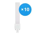 Voordeelpak 10x Osram Dulux-S LED 4W - 840 Koel Wit | Vervangt 9W