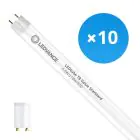 Voordeelpak 10x Ledvance LED Buis T8 Value (EM/Mains) Standard Output 6.6W 720lm - 830 Warm Wit | 60cm - Vervangt 18W