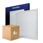 Voordeelpak 4x Noxion LED Paneel Ecowhite V4.0 28W 3400lm - 840 Koel Wit | 60x60cm - Philips driver