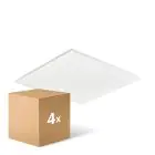 Voordeelpak 4x Philips LED Paneel CoreLine RC132V 26W 3600lm - 840 Koel Wit | 60x60cm - UGR 