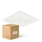 Voordeelpak 4x Philips LED Paneel CoreLine RC132V 26W 3600lm - 840 Koel Wit | 60x60cm - UGR 