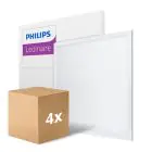 Voordeelpak 4x Philips LED Paneel Ledinaire RC065B 28W 3400lm - 830-835-840 CCT | 60x60cm - UGR 