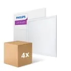 Voordeelpak 4x Philips LED Paneel Ledinaire RC065B 28W 3400lm - 840 Koel Wit | 60x60cm - UGR 