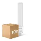 Voordeelpak 10x Noxion Lucent PL-C LED 7.4W - 830 Warm Wit | Vervangt 26W