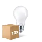 Voordeelpak 10x Philips Corepro LED Lamp E27 Peer Mat 7W 806lm - 840 Koel Wit - Vervangt 60W