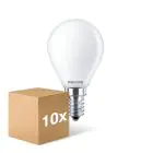 Voordeelpak 10x Philips Corepro LED Lustre E14 Kogel Mat 6.5W 806lm - 827 Zeer Warm Wit | Vervangt 60W