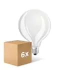 Voordeelpak 6x Ledvance LED Classic E27 Globe Mat 11W 1521lm - 827 Zeer Warm Wit | Dimbaar - Vervangt 100W