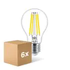 Voordeelpak 6x Philips MASTER Value LED Lamp E27 Peer Helder 7.8W 1055lm - 927 Zeer Warm Wit | Beste Kleurweergave - Dimbaar - Vervangt 75W