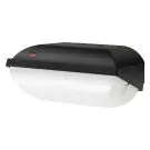  Philips LED Beveiliging Coreline BWC110 Zwart 9W 900lm - 830 Warm Wit | 242x110mm - IP54 - Lichtsensor