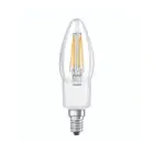 Osram Parathom Retrofit Classic LED E14 Kaars Filament Helder 5.5W 806lm - 827 Zeer Warm Wit | Vervangt 60W