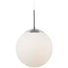 Nordlux Pendelarmatuur Cafe 30 Zilver - Glas | E27 Max 25W