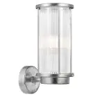 Nordlux Linton Wandlamp Brushed Aluminium | Geschikt voor 1x E27