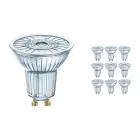 Voordeelpak 10x Ledvance Performance LED Spot Reflector GU10 PAR16 4.3W 350lm 36D - 827 Zeer Warm Wit | Vervangt 50W