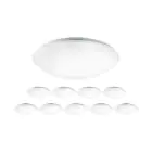 Voordeelpak 10x Noxion LED Bulkhead Corido Wit 18W 1561lm - 840 Koel Wit | 360mm - IP44