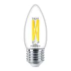 Philips MASTER LED E27 Kaars Filament Helder 3.4W 470lm - 922-927 Dim To Warm | Beste Kleurweergave - Dimbaar - Vervangt 40W