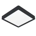 Eglo Connect.Z Smart Plafondlamp Badkamerverlichting Fueva 6-Z Kunststof Zwart 10.5W 1600lm - 827-865 Afstembaar Wit + RGB | Dimbaar